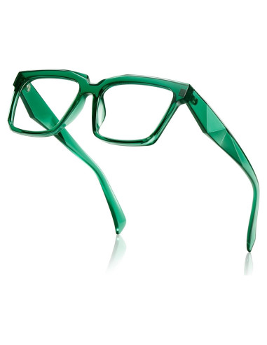 Gafas de luz azul TIANYESY unisex verdes - Protección UV