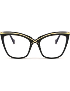 Gafas Cuadradas Sobredimensionadas FEISEDY Anti Luz Azul 2