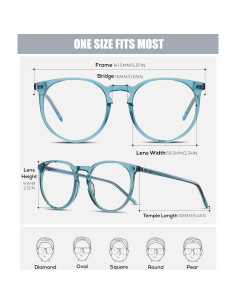 Gafas Anti Luz Azul DUCO 8301 Verde Acetato Lentes Nylon 2