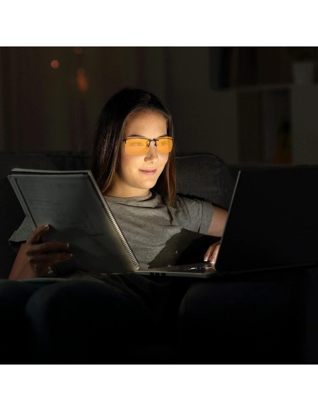 Gafas Clip On PSI para Luz Azul UV400 - Alivio Ocular