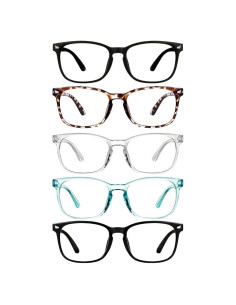 Gafas de Lectura CHEERS DEVICES 5 Pares Filtro Luz Azul 2.75x