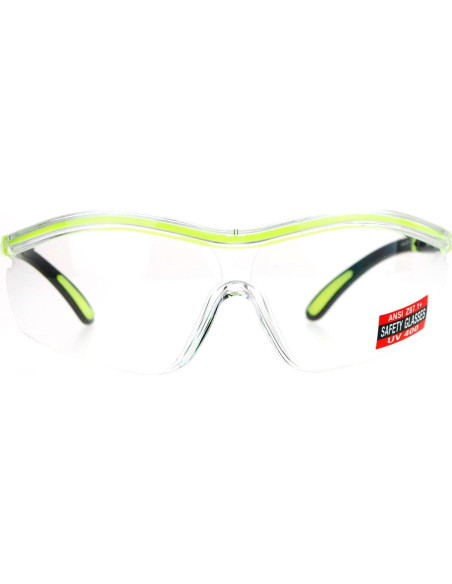 Gafas de Seguridad PASTL UV 400 ANSI Z87.1 Templo Ajustable