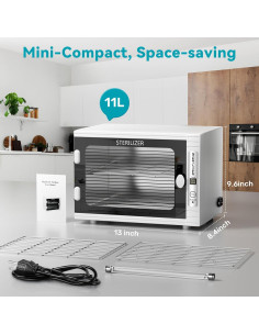 Gabinete de Esterilización U&V Verytop 12L con Temporizador 2