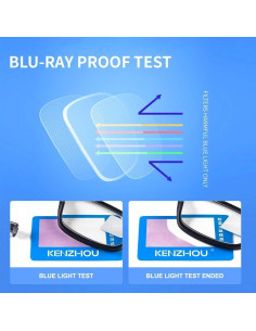 Gafas Anti Luz Azul K KENZHOU - 2 Paquetes Unisex 2