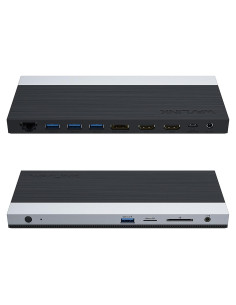 Dock USB C WAVLINK 13 en 1 para 3 Monitores 100W PD