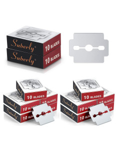 Cuchillas de Repuesto para Afeitadora de Callos Mudder - 120 Piezas Acero Inoxidable