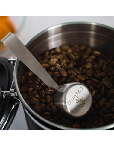 Contenedor de Café CafetastiQ 622g Acero Inoxidable Hermético
