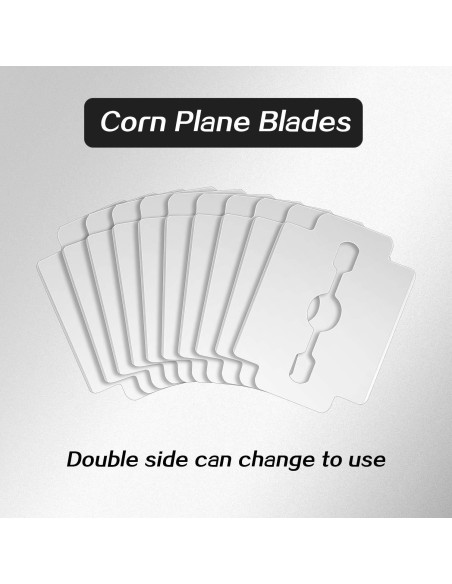 Cuchillas de Repuesto para Afeitadora de Callos Mudder - 120 Piezas Acero Inoxidable