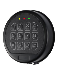 Cerradura Electromagnética WAH LIN PARTS para Caja Fuerte Negra