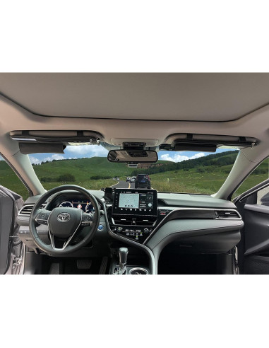 Organizador de Visera de Coche CharlesKeith - Negro con Marco de Fotos