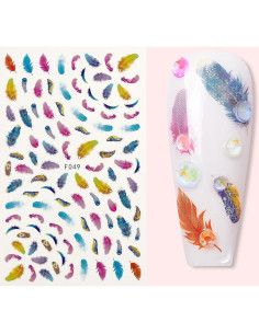 Kit de Decoración de Uñas Makartt con Calcomanías y Gemas 2