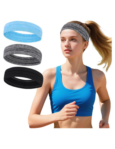 Diademas Antideslizantes Xtrend para Mujeres - 3 Piezas