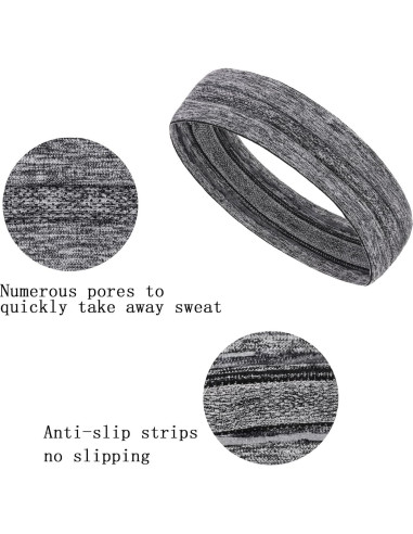 Diademas Antideslizantes Xtrend para Mujeres - 3 Piezas