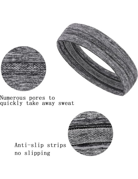 Diademas Antideslizantes Xtrend para Mujeres - 3 Piezas