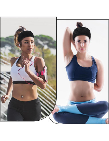 30 Bandas de Spa Ajustables HJZHII para Mujeres - Negro