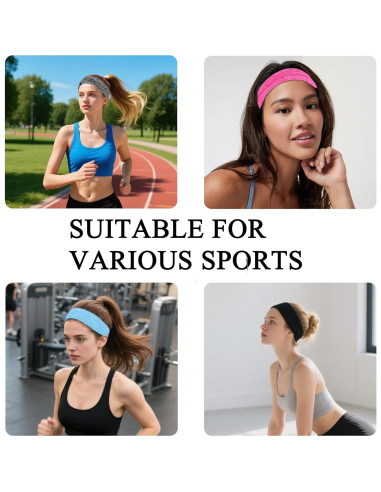 Diademas Antideslizantes Xtrend para Mujeres - 3 Piezas