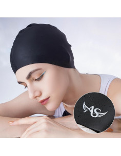 Gorro de Natación Angel Season Silicona para Cabello Largo 2