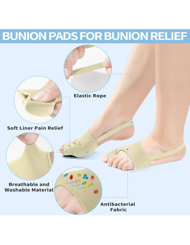 Corrector de Juanetes ZORVOKE 2 Piezas Alivio Dolor