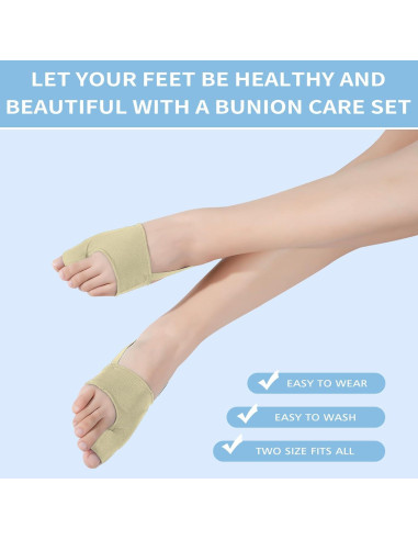 Corrector de Juanetes ZORVOKE 2 Piezas Alivio Dolor