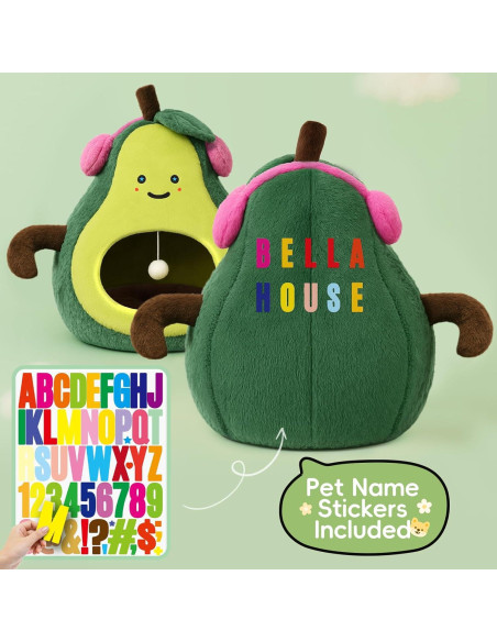 Cama para Gatos y Perros Pequeños MOYMO Aguacate 48 cm