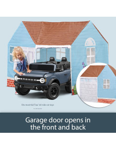 Carpa Kid Trax Azul para Niños - Juguete Interior/Exterior 2