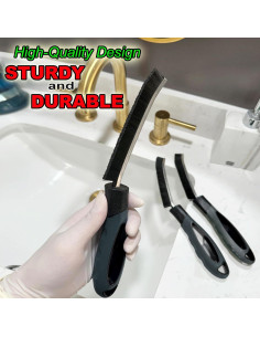 Cepillo de limpieza HIFUOKI para lechada y rincones 3 unidades 2