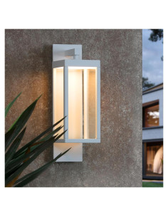 Luz de Pared Exterior LED Inowel 13W IP54 Cristal Blanco
