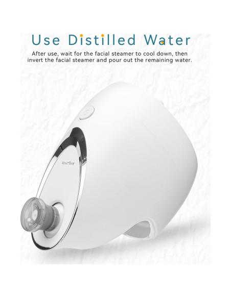 Vaporizador Facial Kingsmile KS-2300 Compacto 3 en 1 100ml