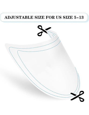 Formador de Zapatos Ajustable de Plástico para Hombres y Mujeres