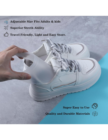 Formador de Zapatos Ajustable de Plástico para Hombres y Mujeres