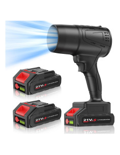 Soplador de Hojas Inalámbrico Kusakyo KY-118 21V con 2 Baterías