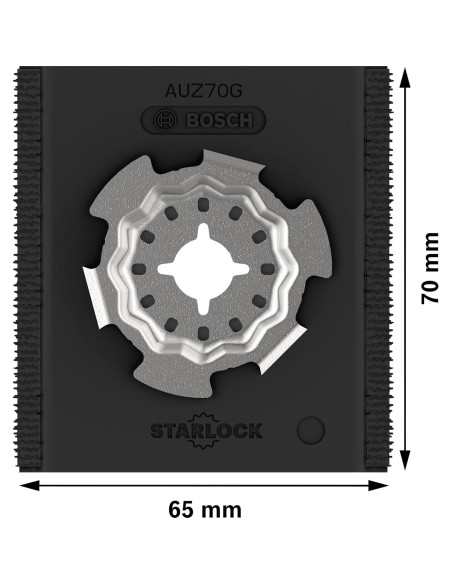 Accesorios Bosch Pro AUZ 70 G para herramienta multifuncional 5 piezas