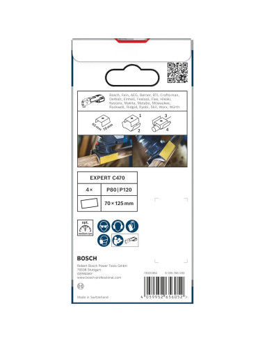 Accesorios Bosch Pro AUZ 70 G para herramienta multifuncional 5 piezas