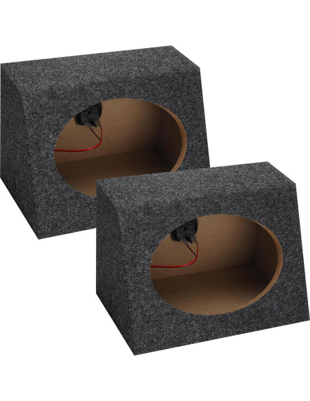Caja de Altavoz Angulada BBTO para Coche 2 Pcs 15.24 x 22.86 cm