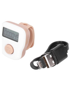Contador Manual de Dedo Wene USB 6 Canales Blanco