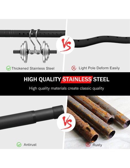 Barra de Seguridad Ajustable para Puerta Corredera Widyana 43.4-101.6 cm