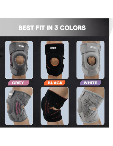 Férula para Rodilla Vesira con Estabilizadores y Compresión