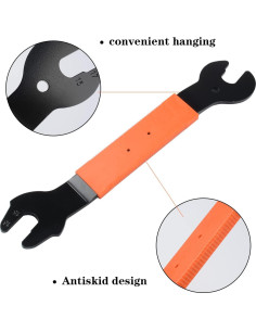 Llave de Pedal Doble Cara Nainsect 15/16/17mm para Bicicleta 2
