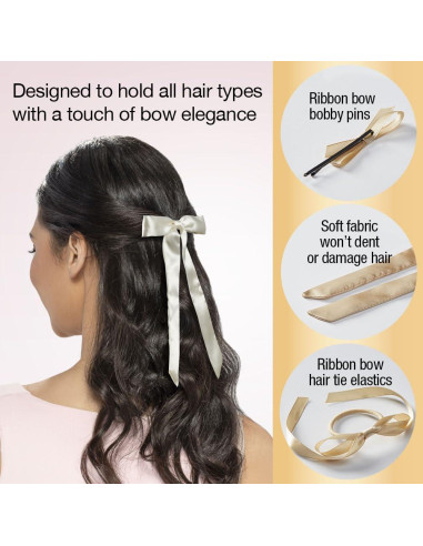 Set de Accesorios para el Cabello Scunci 125 Piezas Neutro