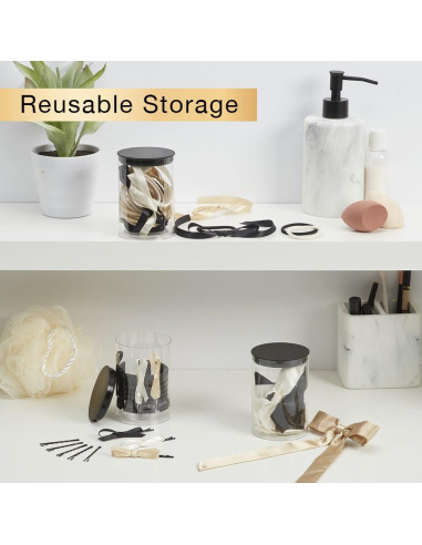 Set de Accesorios para el Cabello Scunci 125 Piezas Neutro