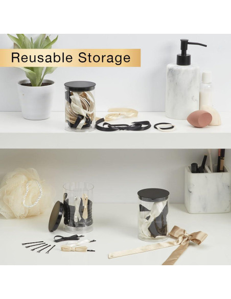 Set de Accesorios para el Cabello Scunci 125 Piezas Neutro