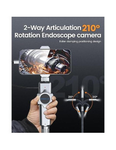 Endoscopio Articulado GOGOLUX 1920P IP67 6.2mm 2