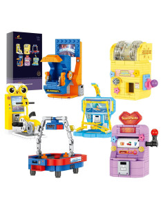 Set de Construcción Mini Consolas de Juego JMBricklayer 6 Piezas