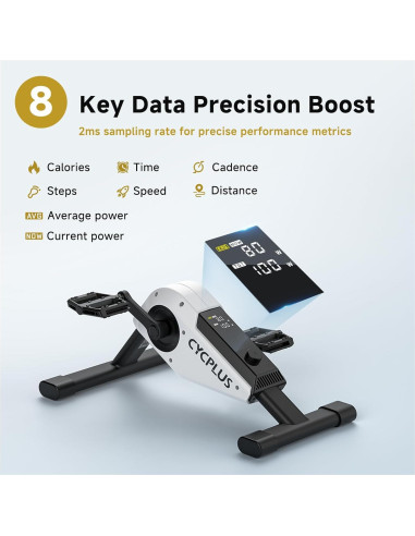 Mini Ejercitador de Pedales CYCPLUS DC1 160W Magnético