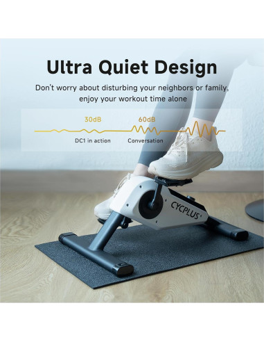 Mini Ejercitador de Pedales CYCPLUS DC1 160W Magnético