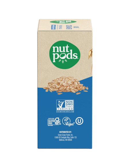 Crema de Avena Sin Azúcar Nutpods - 3 Paquetes de 330ml