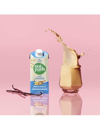 Crema de Avena Sin Azúcar Nutpods - 3 Paquetes de 330ml