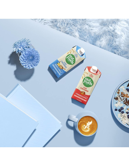 Crema de Avena Sin Azúcar Nutpods - 3 Paquetes de 330ml