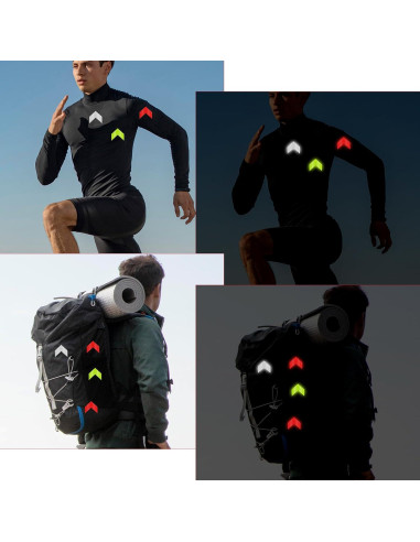 30 Calcomanías Reflectantes de Seguridad Abeillo - Flecha 6cm