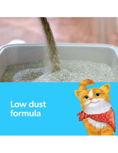 Arena Aglomerante para Gatos Fresh Step 37 lbs con Febreze